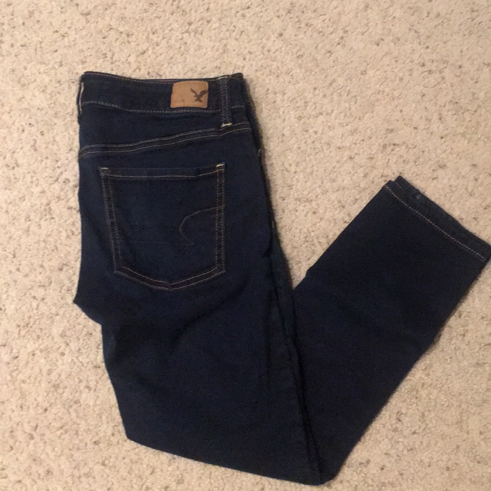 American Eagle Jegging Crop Jeans Size 8 Like New